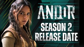 Adria Arjona Talks Andor Season 2 Release Date [upl. by Gaylene]