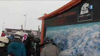 La station de ski de SaintLary bien organisée pour gérer limportante quantité de neige [upl. by Haya571]