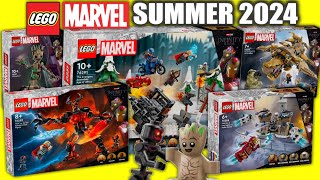 LEGO Marvel Summer 2024 Sets REVEALED [upl. by Gokey]