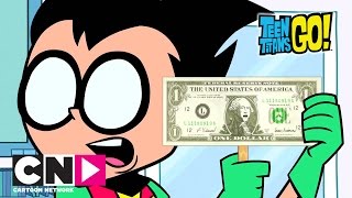 Teen Titans Go  Talking Money  Cartoon Network [upl. by Salamone]