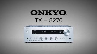 Onkyo TX8270 sieciowy amplituner STEREO z HDMI [upl. by Theona]