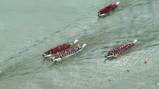 KUCHING RACES OF TRADITIONAL BOATS REGATTA KESELAMATAN [upl. by Eednak701]