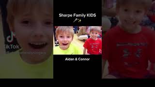 SHARPE FAMILY KIDS 🥹🎤✨ sharpefamilysingers shorts [upl. by Narbig641]