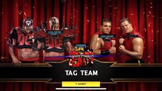 Legion Of Doom Vs The Quebecers wwf 2k23 [upl. by Celinka]