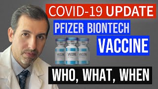 Coronavirus Update 119 Pfizer BioNTech COVID Vaccine Clinical Considerations [upl. by Galan]