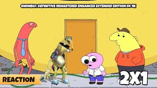 Smiling Friends  S02E01  Gwimbly Definitive Remastered Enhanced Extended Edition DX 4K  REACTION [upl. by Aitnwahs]