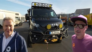 Iveco Chef Henning 54 baut DAS HAMMER WOHNMOBIL MOSTVANTED Iveco Daily 4x4 DOKA 2024 [upl. by Auberta]