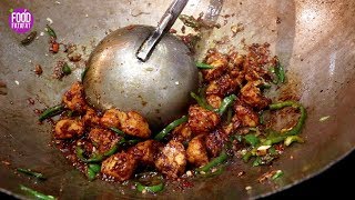 Chilli Chicken Restaurant Style In Just 2 Minutes  Easy Chili Chicken Gravy Indian Street Food [upl. by Nnaeinahpets]