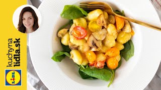 Gnocchi s avokádovou omáčkou 🥑  Beautifood  Kuchyňa Lidla [upl. by Lrat]