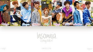 HANROMENG Stray Kids 스트레이 키즈  Insomnia 불면증 Color Coded Lyrics [upl. by Halik325]