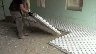 Radiant Heat Insulation  Installation Video [upl. by Dahl]