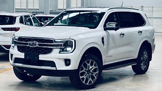 Ford Everest Titanium 20L BiTurbo 4WD 10 AT In 2024  Interior and Exterior  White Color [upl. by Dlanigger]