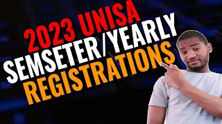 UNISA Online Registration  How to Register at UNISA in 2023 for semester  yearly modules [upl. by Ameekahs]