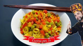 Riso Speziato con Verdure  Ricette Vegane [upl. by Giorgio]