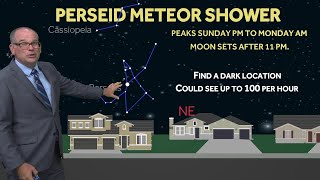 How to watch the Perseid meteor shower in Northern California this weekend [upl. by Qerat]