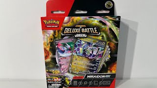 Pokémon TCG  Miraidon EX Deluxe Battle Deck Opening [upl. by Pedrick]