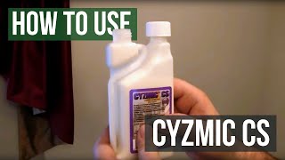 How To Mix and Use Cyzmic CS Insecticide [upl. by Oster150]