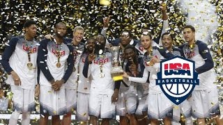 Team USA Gold Medal Game Full Highlights vs Serbia 2014914  All 129 Pts WORLD CHAMPIONS [upl. by Maisey]