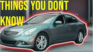 Secrets of the G37 Sedan G37 G35 hidden features [upl. by Cordeelia]