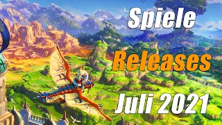 Spiele Releases im Juli 2021  Für PC PS5 PS4 Xbox One Xbox Series X Switch [upl. by Geirk]