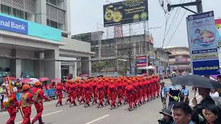 University of Saint Anthony USANT Band amp Majorettes Flanking  Peñafrancia Festival 2023 [upl. by Gibbeon]