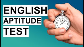 ENGLISH Aptitude Test PRACTICE Questions amp Answers [upl. by Sussman]