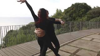 Isabelle and Félicien  kizomba in Tahiti [upl. by Einniw]