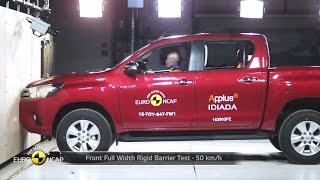 2016 Toyota Hilux  Crash Test [upl. by Anilem178]