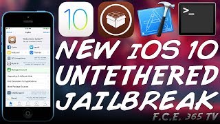 NEW iOS 10 UNTETHERED JAILBREAK ACHIEVED amp UNTETHER RELEASED REQUIRES 704 BLOBS [upl. by Iaka696]