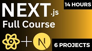 Nextjs Full Course 2024  Learn Nextjs 14 In One Video  14 Hours [upl. by Nanor]