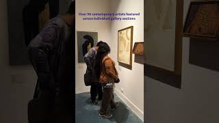 Opening of Delhi Contemporary Art Week 2024  7th Edition Highlights [upl. by Kahlil]