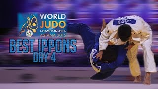 Best Ippons of Day 4  World Championships Astana 2015  JudoHeroes [upl. by Enigroeg]