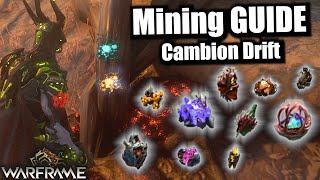 Mining GUIDE For Cambion Drift  Warframe [upl. by Octavus]