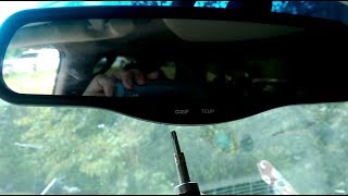 How To Remove The Rear View Mirror Gmc Yukon Denali Chevy Silverado avalanche [upl. by Astra]