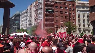 Weve been to PSG and Napoli Belgrade and Germany Liverpool fans  Beautiful South Rotterdam song [upl. by Wetzell]