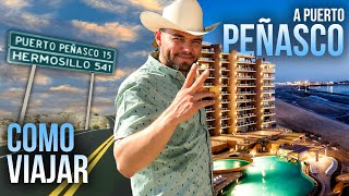 Como llegar a PUERTO PEÑASCO desde la capital de Hermosillo Sonora  La forma mas segura para viajar [upl. by Eixor]