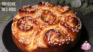 Recette de Brioche des Rois à la Crème dAmande [upl. by Nelyk227]