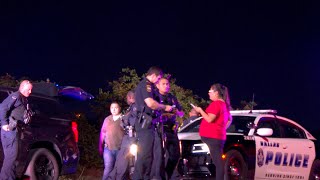 Grand Prairie Police Chase Ends In Dallas on Merrifield Drive [upl. by Eidahs903]