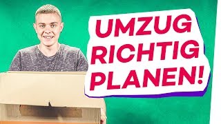 UMZUG richtig planen – TIPPS und TRICKS [upl. by Kalasky]