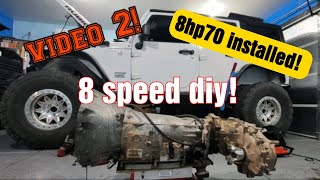 How to Swap your Transmission 8HP70Video 2 [upl. by Odlamur93]