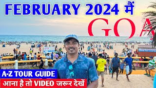 Goa Trip in February 2024  Hotel Price Music Event amp Festival  AZ Goa Tour Guide  Goa Vlog [upl. by Sardella]