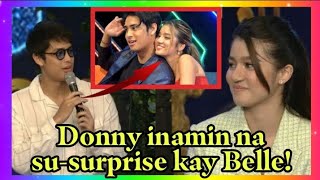 Donny Pangilinan ADMITS that Belle Mariano surprised him a lot [upl. by Nicole]