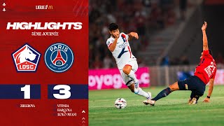 HIGHLIGHTS 2425 I LOSC  Paris SaintGermain 13 Ligue 1 journée 3 😓❌ [upl. by Gombosi177]