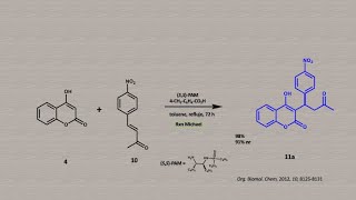 Acenocumarol anticoagulante y sus enantiómeros síntesis II [upl. by Leachim629]