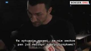 Wladimir Klitschko on Chisora  Haye brawl quotThis is a criminal case right nowquot [upl. by Innavoeg]