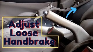 How To Fix Loose Handbrake  In Urdu [upl. by Kowalski]