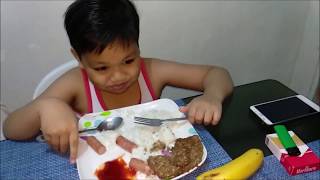 Easy Banana Heart Burger Patties Recipe or quotPuso ng Sagingquot The ROCAs Journey [upl. by Achorn386]