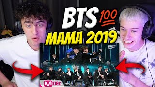 SOUTH AFRICANS REACT TO BTS MAMA 2019 PERFORMANCE  INTRO  DIONYSUS  THEY ATE 🔥 [upl. by Frangos]