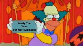 Krusty The Clown Funniest Moments [upl. by Paley]