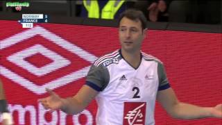 Norvège VS France Handball Golden League 2015 2016 1re manche [upl. by Adlesirg372]